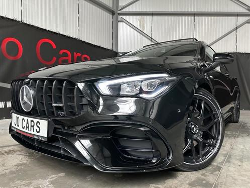 MERCEDES CLA  AMG 45 Turbo 4 MATIC/Pano/Star Roof/Red Belts/, Auto's, Mercedes-Benz, Bedrijf, Te koop, CLA, 360° camera, ABS, Achteruitrijcamera