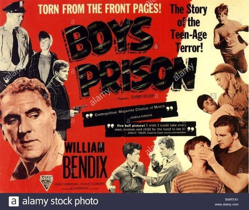 16mm speelfilm  --  Boys prison (1949) Johnny holiday, TV, Hi-fi & Vidéo, Bobines de film, Film 16 mm, Enlèvement ou Envoi