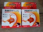 2 sets alpine partyplug oordoppen samen voor €10, Enlèvement ou Envoi, Comme neuf