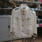 Jasje nieuw wit met strass front pockets Mason's mt 38 en 40, Maat 38/40 (M), Wit, Nieuw, Ophalen of Verzenden