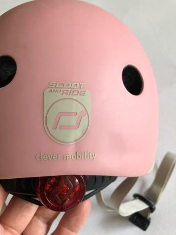 Scott & ride kinderfiets helm, Comme neuf, Enlèvement, Fille, XXS