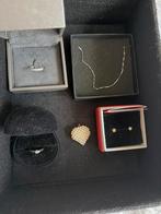 18 karaats gouden en diamanten juwelen, Ophalen of Verzenden, Zo goed als nieuw, Goud