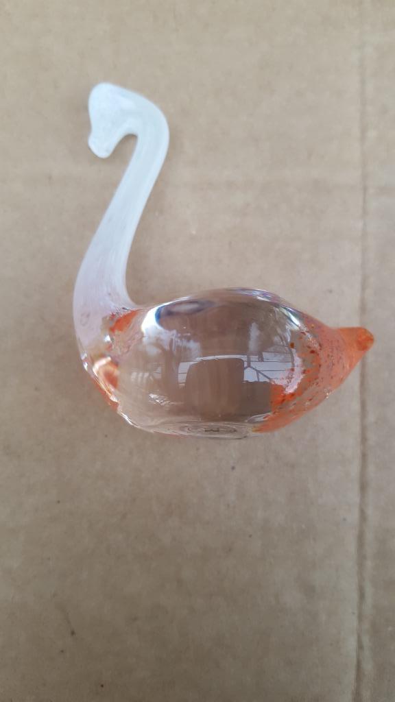 Cygne en verre ou cristal?, Verzamelen, Dierenverzamelingen, Zo goed als nieuw, Beeldje of Figuurtje, Overige soorten, Ophalen of Verzenden