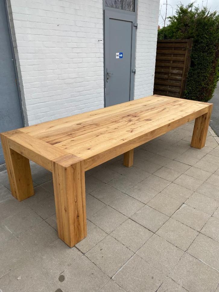 OUDE FRANSE EIKEN EETTAFEL, Huis en Inrichting, Tafels | Eettafels, Eikenhout, Ophalen of Verzenden