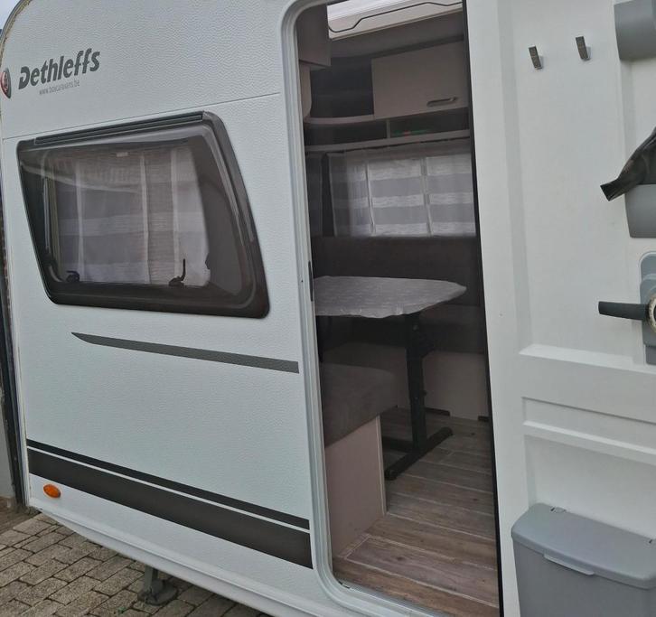 Dethleffs C'Go 495 FR 2022, Caravans en Kamperen, Caravans, Particulier, tot en met 4, 1500 - 2000 kg, Standaardzit, Dethleffs
