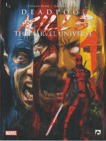 Twee strips Deadpool kills The Marvell Universe. beschikbaar voor biedingen