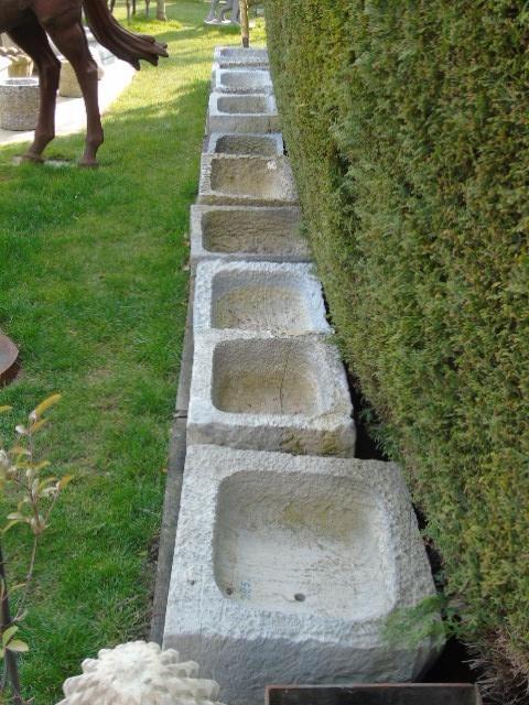 stenen trog, muurplanter, zie foto's!!, Tuin en Terras, Tuinwanddecoratie, Gebruikt, Ophalen of Verzenden