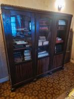 Ancienne armoire/bibliothèque vitrée 3 portes, Enlèvement