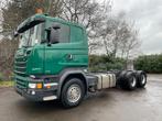 Scania R580 V8 6x4 BL Retarder-2x pto- 10T frontaxle- Manuee, Auto's, Te koop, Groen, Airconditioning, Diesel