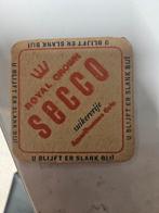 Oud bierviltje royal crown cola secco, Verzamelen, Ophalen of Verzenden