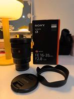 Sony FE 16-35mm F2.8 GM, TV, Hi-fi & Vidéo, Photo | Lentilles & Objectifs, Enlèvement ou Envoi, Comme neuf, Zoom