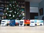 Lot de camions avec remorque - 1/87, Enlèvement ou Envoi, Utilisé, Bus ou Camion