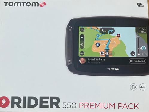 GPS Moto tomtom rider 550, Motoren, Accessoires | Navigatiesystemen, Zo goed als nieuw, Ophalen