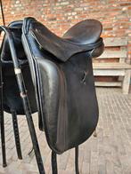 Dressuur zadel zwart Kieffer 18", Dieren en Toebehoren, Ophalen of Verzenden, Zo goed als nieuw, Dressuur