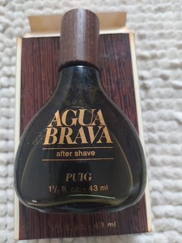 After shave Agua Brava, 43 ml, perfecte staat, nog vol beschikbaar voor biedingen