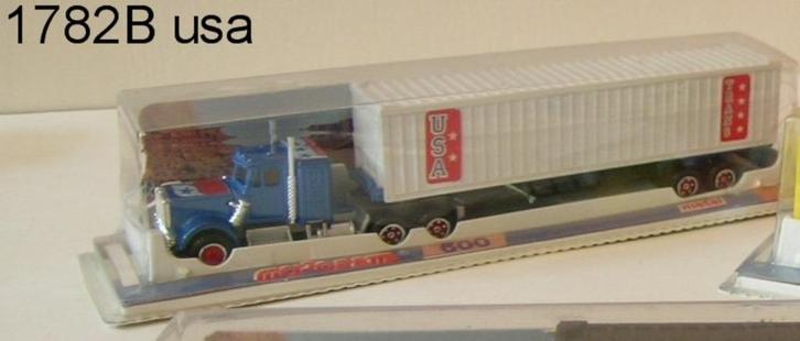 CAMION SEMI REMORQUE TRANS USA MAJORETTE SERIE 600, Hobby & Loisirs créatifs, Voitures miniatures | 1:87, Neuf, Bus ou Camion