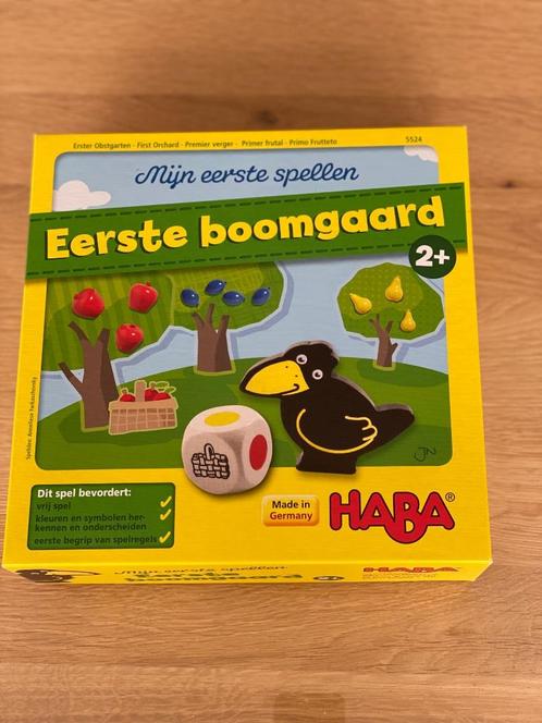 Mijn eerste boomgaard van Haba, Kinderen en Baby's, Speelgoed | Educatief en Creatief, Zo goed als nieuw, Ontdekken, Ophalen of Verzenden