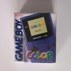 Nintendo gameboy color purple console boxed, Ophalen of Verzenden, Zo goed als nieuw
