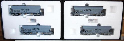 NMBS  Graanvervoer  MAFERI   1/87  HO  NIEUW, Hobby en Vrije tijd, Modeltreinen | H0, Nieuw, Wagon, Gelijkstroom, Overige merken