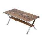 Vintage Keramische Salontafel Tegeltafel Adri Belarti 1970s, Antiek en Kunst, Ophalen of Verzenden