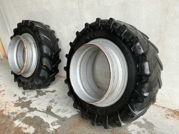 Michelin Agribib Dubbel lucht set (band en velg), Zakelijke goederen, Landbouw | Onderdelen | Banden, Velgen en Assen