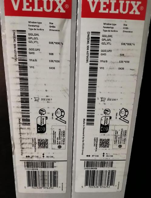 Velux rolgordijn - zandkleur - GGL 606 - 2 stuks, Doe-het-zelf en Bouw, Glas en Ramen, Nieuw, Dakraam, 80 tot 120 cm, 80 tot 120 cm