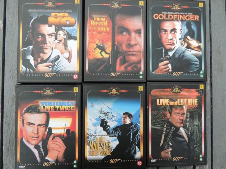 JAMES BOND  007, Cd's en Dvd's, Dvd's | Actie, Zo goed als nieuw, Actie, Vanaf 12 jaar, Ophalen of Verzenden