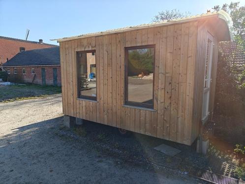 Pipowagen / werfkeet / schaftkeet, Doe-het-zelf en Bouw, Bouwketen en Schaftketen, Zo goed als nieuw, Ophalen