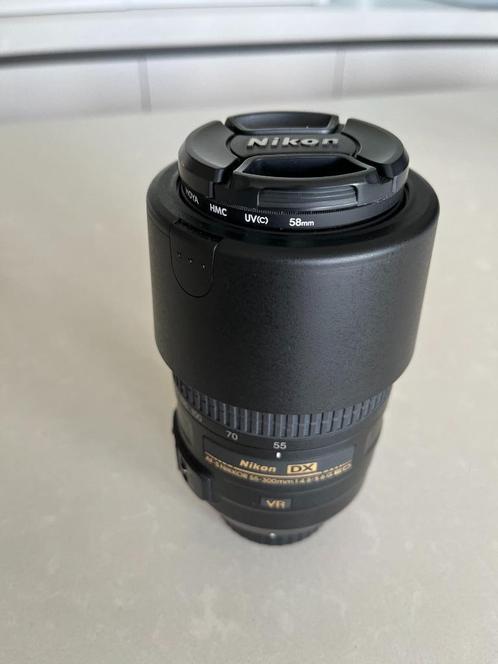 Nikon lens AF-S Nikkor 55-300mm, Audio, Tv en Foto, Foto | Lenzen en Objectieven, Zo goed als nieuw, Telelens, Zoom, Ophalen
