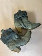 Vintage denim boots, Ophalen of Verzenden, Zo goed als nieuw