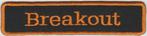 Harley Davidson Breakout stoffen opstrijk patch embleem #1, Verzenden, Nieuw