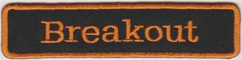 Harley Davidson Breakout stoffen opstrijk patch embleem #1, Motoren, Accessoires | Overige, Nieuw, Verzenden