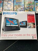 Philips portable DVD car (+ DVD's), TV, Hi-fi & Vidéo, Lecteurs DVD, Philips, Enlèvement, Utilisé, Lecteur DVD