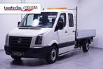Volkswagen Crafter 2.5 TDI 110 pk L3 Dubbel Cabine Pick Up /, Auto's, Wit, Bedrijf, Cruise Control, Te koop