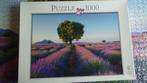Puzzel 1000 stuks - Lavendel Provence, Comme neuf, 500 à 1500 pièces, Puzzle, Enlèvement ou Envoi