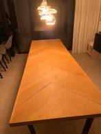 Visgraat tafel 2m80., Enlèvement, Comme neuf