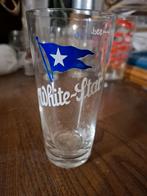 BR Leopold White Star 33ctl glas, Verzamelen, Biermerken, Verzenden, Gebruikt, Glas of Glazen, Overige merken