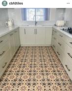 1,5m² patroontegels revoir paris, Doe-het-zelf en Bouw, Tegels, Ophalen, Nieuw, Minder dan 5 m², Vloertegels