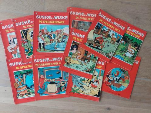 18 Stripverhalen Suske en Wiske 1976 - 1977 - 1981 -1982, Boeken, Stripverhalen, Gelezen, Meerdere stripboeken, Ophalen of Verzenden