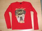 rode longsleeve taxi-hond Oil & Garment 152 - als nieuw, Oil & Garment, Jongen of Meisje, Ophalen of Verzenden, Zo goed als nieuw