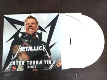 METALLICA - ENTER TERRA VIB 2007 - 2 lp WIT vinyl beschikbaar voor biedingen