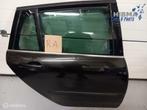 Renault Laguna Estate III Portier Rechts Achter NV676 Zwart, Gebruikt, Achter, Ophalen of Verzenden, Renault
