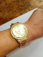 Fossil goudkleurig dameshorloge, Bijoux, Sacs & Beauté, Montres | Femmes, Montre-bracelet, Enlèvement ou Envoi, Fossil, Acier