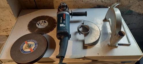 Disqueuse Bosch Professional GWS 24-230, Doe-het-zelf en Bouw, Gereedschap | Slijpmachines, Gebruikt, Haakse handslijpmachine