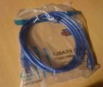 Blauwe kabel USB naar microUSB type B 1,5 m Nieuw, Ophalen of Verzenden