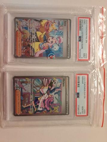 Pokemon Psa 10 miriam en psa 9 iono