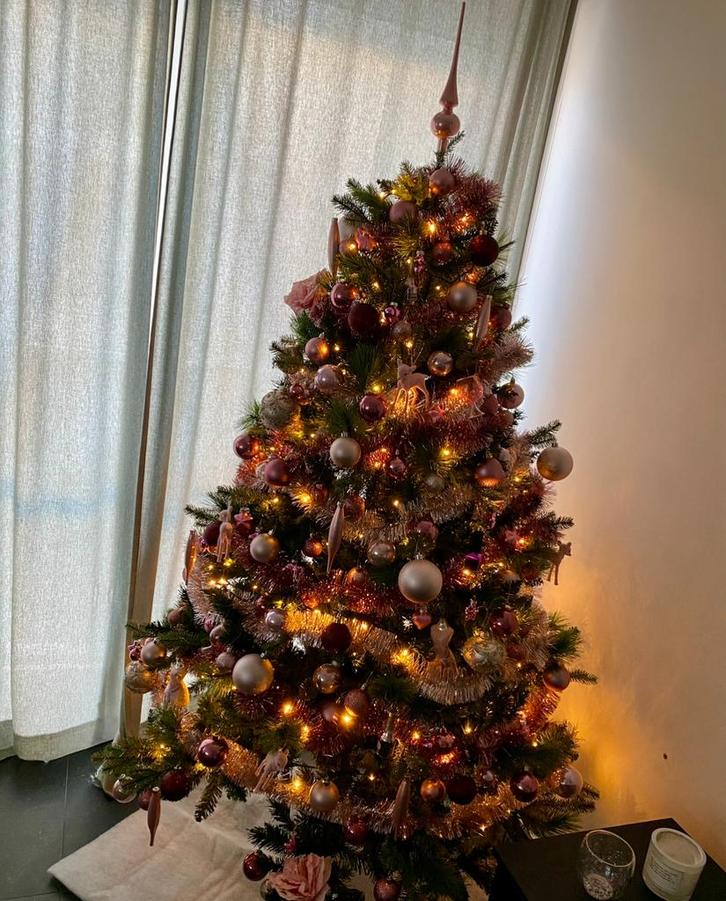 Kerstversiering roze - ZONDER BOOM, Diversen, Kerst, Ophalen