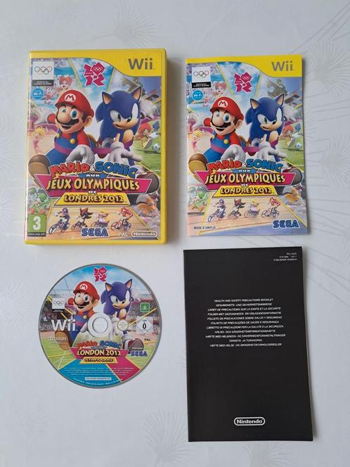 Wii Mario & Sonic-game op de Olympische Spelen van Londen 20, Games en Spelcomputers, Games | Nintendo Wii, Zo goed als nieuw