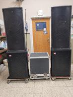 Craaft PA installatie – 4 luidsprekers + versterkers, Ophalen, Gebruikt