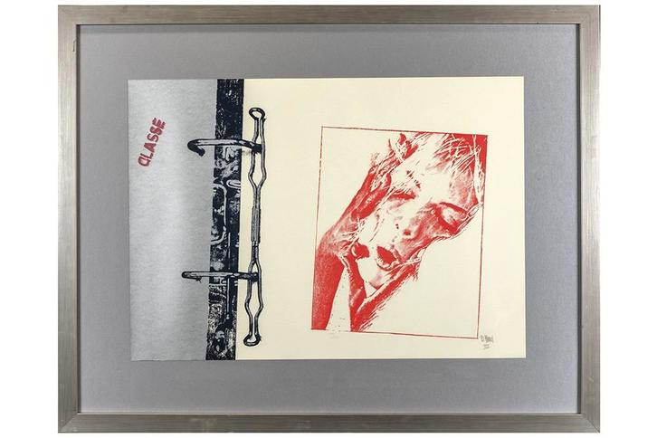 Pol Mara : sérigraphie + 2 livres, Antiquités & Art, Art | Lithographies & Sérigraphies, Enlèvement